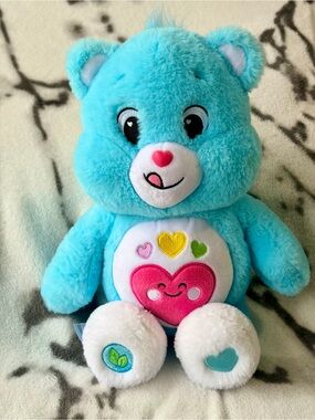 Care Bears (2023) Always Here Bear 14” Plush Toy by Basic Fun/Eco Friendly Line
